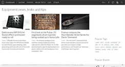 Desktop Screenshot of gearnews.com